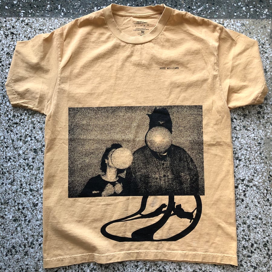 Image of wtf is Hype Williams t-shirt (6.1oz, mustard)