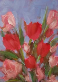 Tulips. 7x10