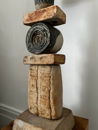 Image 4 of Bernard Rooke Ceramic Table Totem Lamp
