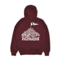 Image 2 of Enemy in PA Hoodie (Maroon)