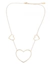 Collier triple coeurs