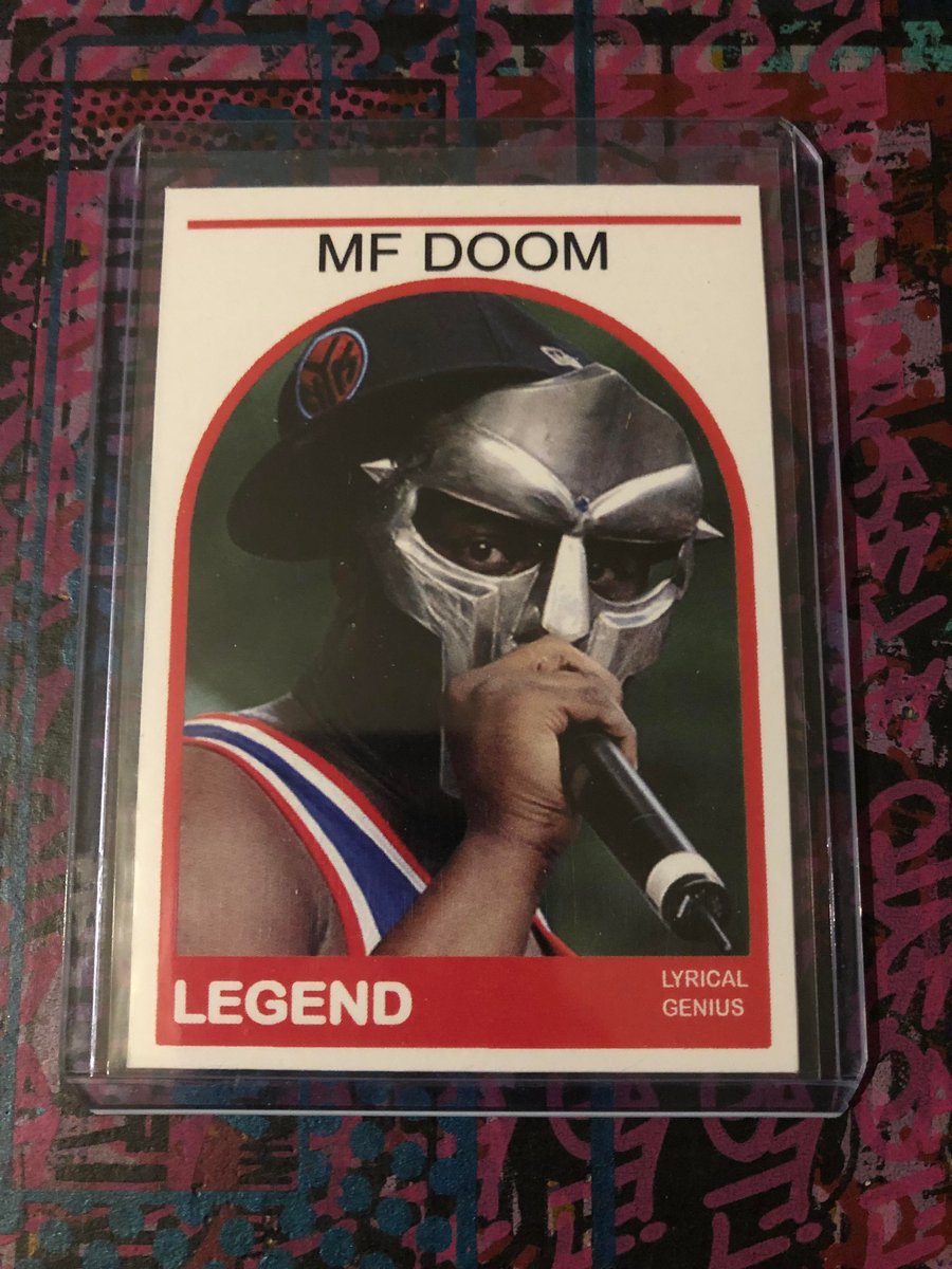 Image of MF DOOM card 