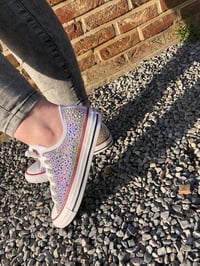 Image 1 of Bling Converses