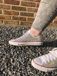 Image 3 of Bling Converses