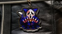 Image 1 of Ghost Cat - Acrylic Keychain (2 inches)