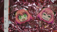 Image 3 of Smug Telepath - Acrylic Keychain (2in)