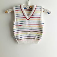 Image 1 of Pull rayé 12/18 mois Petit Bateau