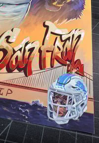 Image 2 of Detroit Lions Official NFC Championship Round Playoff Poster