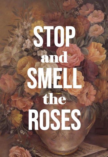 Image of Stop and smell the roses