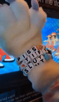 Image 1 of NSFW Giant Kandi Bracelet