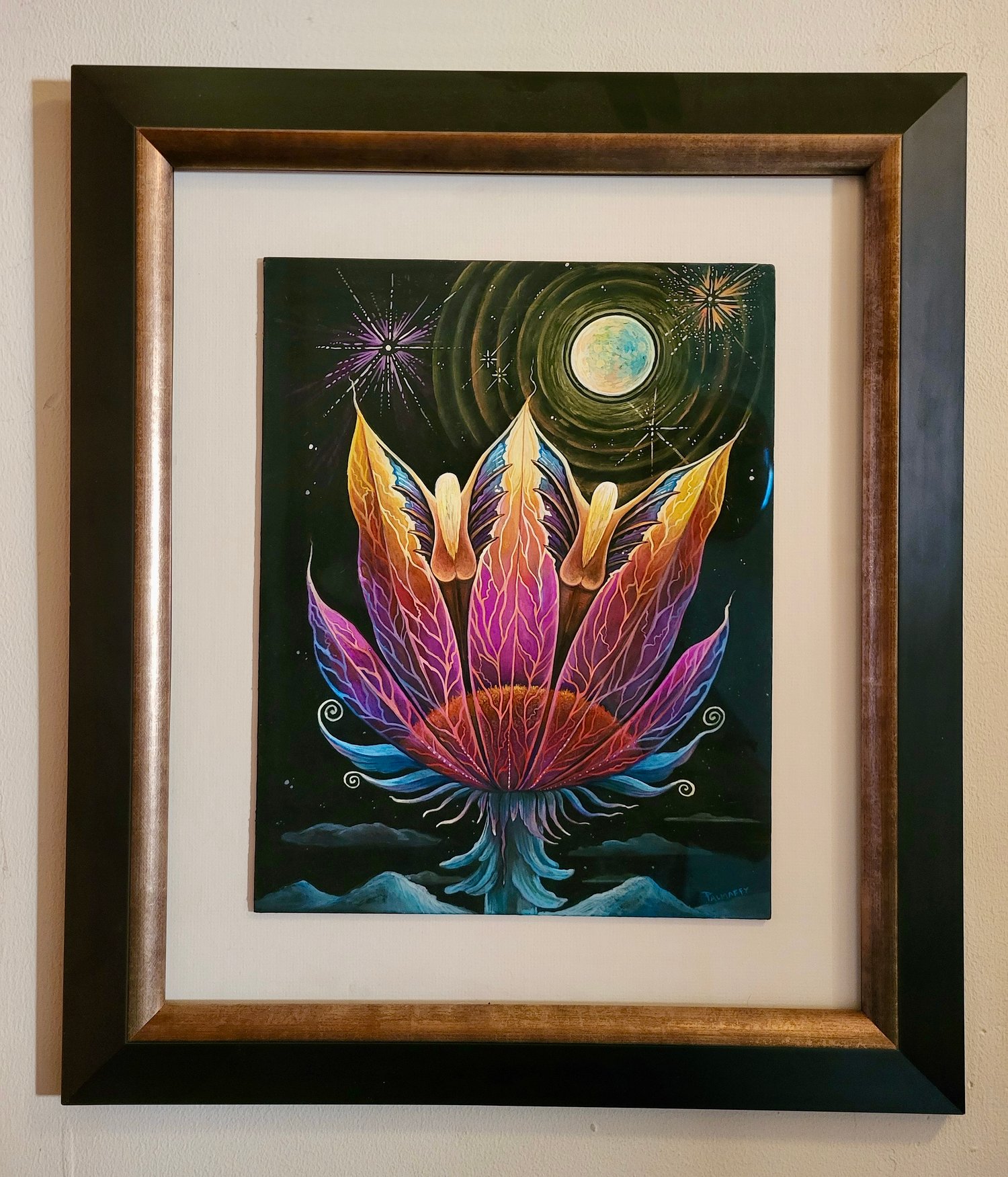 Image of Blood Sisters Original Painting (framed)