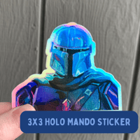 Image 2 of Holographic Mando