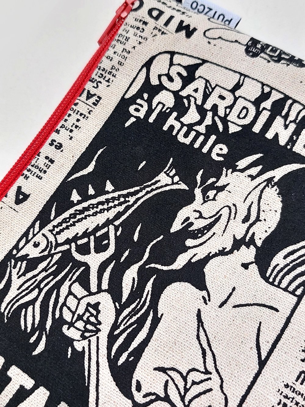 Image of Devil Bag printed on HEMP