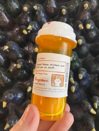 Image 2 of Bunny Bottle: Colorful Rabbit Stickers