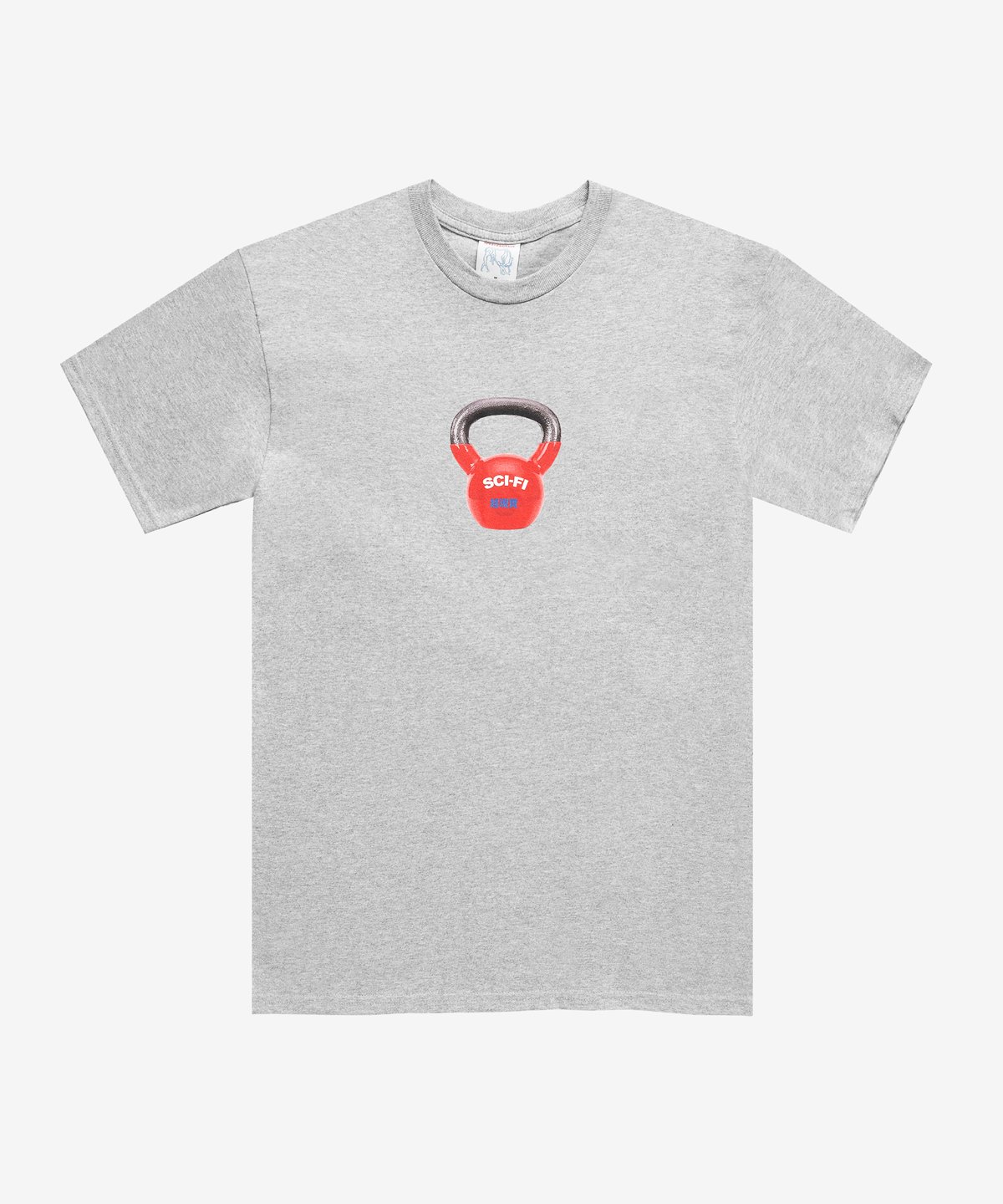 Image of SCI-FI FANTASY_KETTLE BELL TEE :::HEATHER GREY:::
