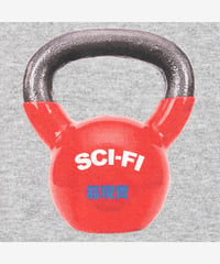 Image 2 of SCI-FI FANTASY_KETTLE BELL TEE :::HEATHER GREY:::