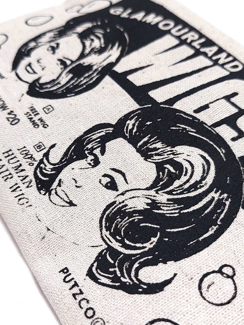 Image of Wig Bag printed on HEMP