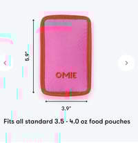 Image 3 of Omie Chill Freezable Yogurt Food Pouch
