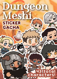 Image 1 of Dunmeshi Sticker Gacha