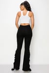 The Map Jeans Ripped Black Women's