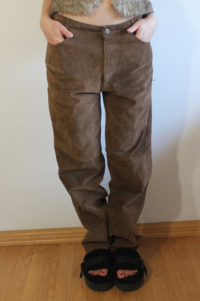 90's Bagatelle Leather Pant