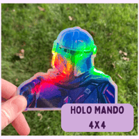 Image 3 of Holographic Mando