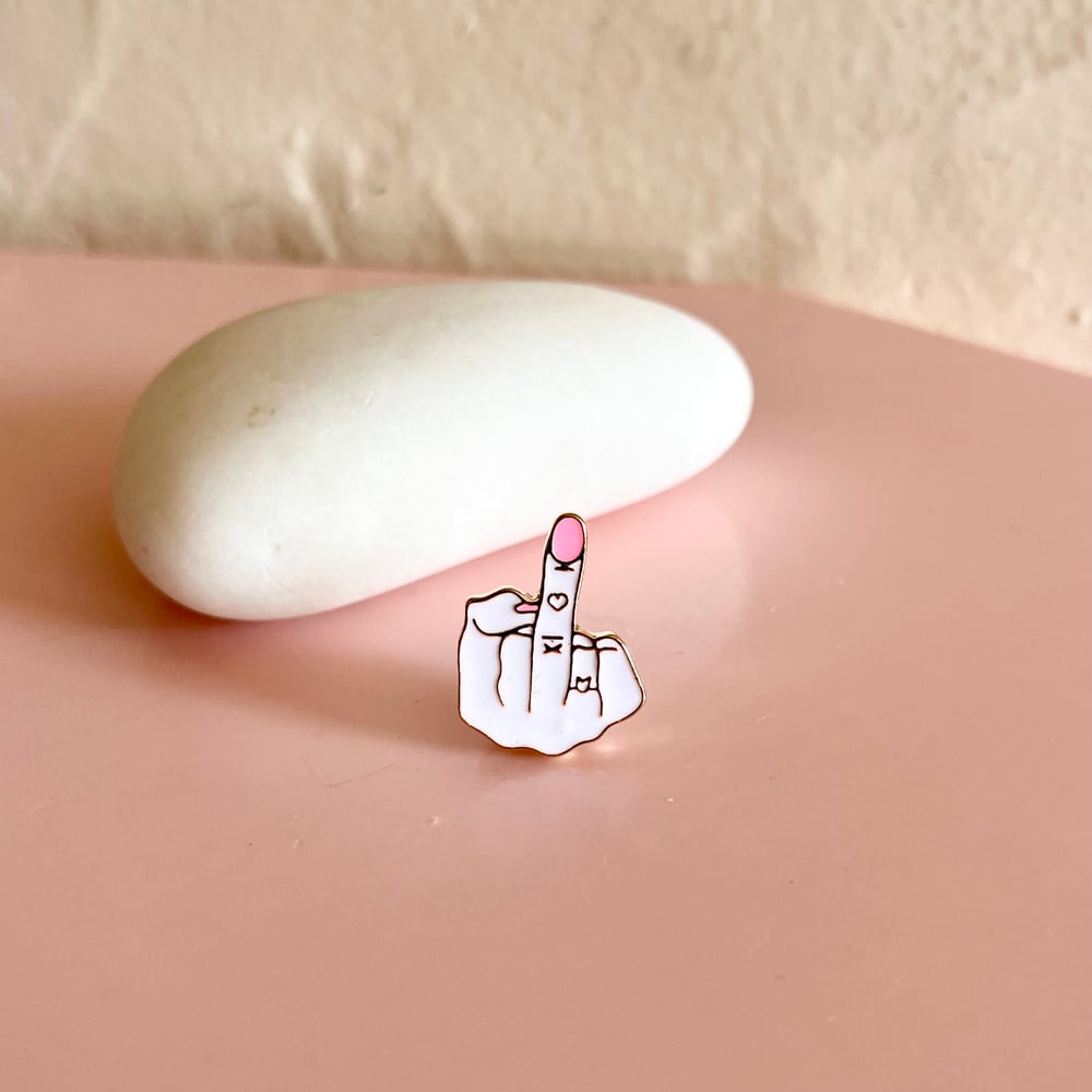 Image of Middle Finger Pin