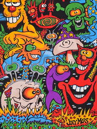 Image 4 of Hand Signed Black Zidzoii (All Over) T-Shirt 9/2025 Release. With 1/1 Certificate of Authentication