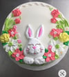 Adorable Floral Bunny Cake. MARCH 18TH 