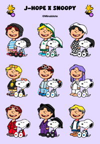 [PRINTS] J-Hope x Snoopy: Fashion Icons