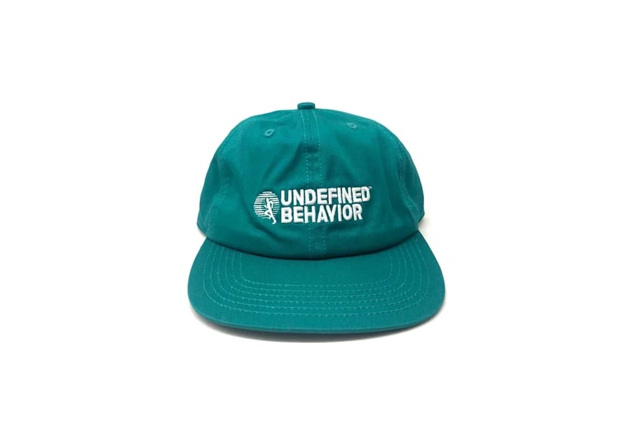 Image of Undefined Behavior Cap Aqua