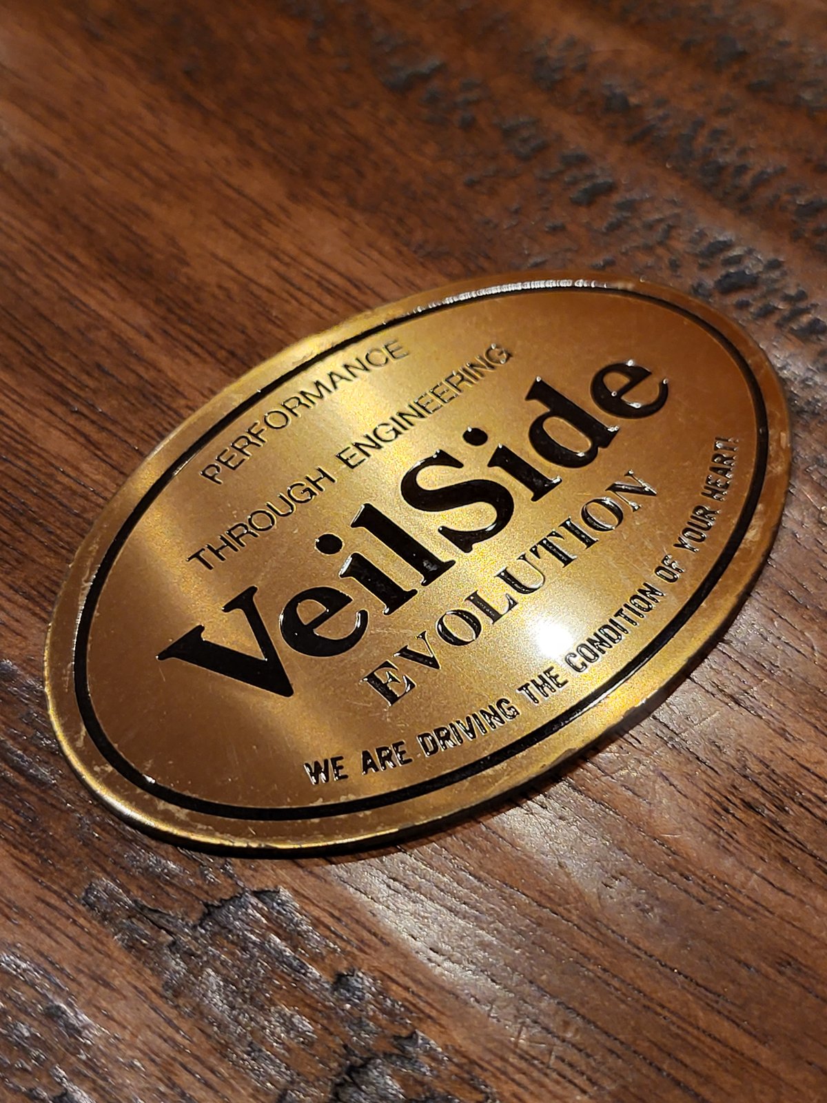 Veilside Metal Token Emblem