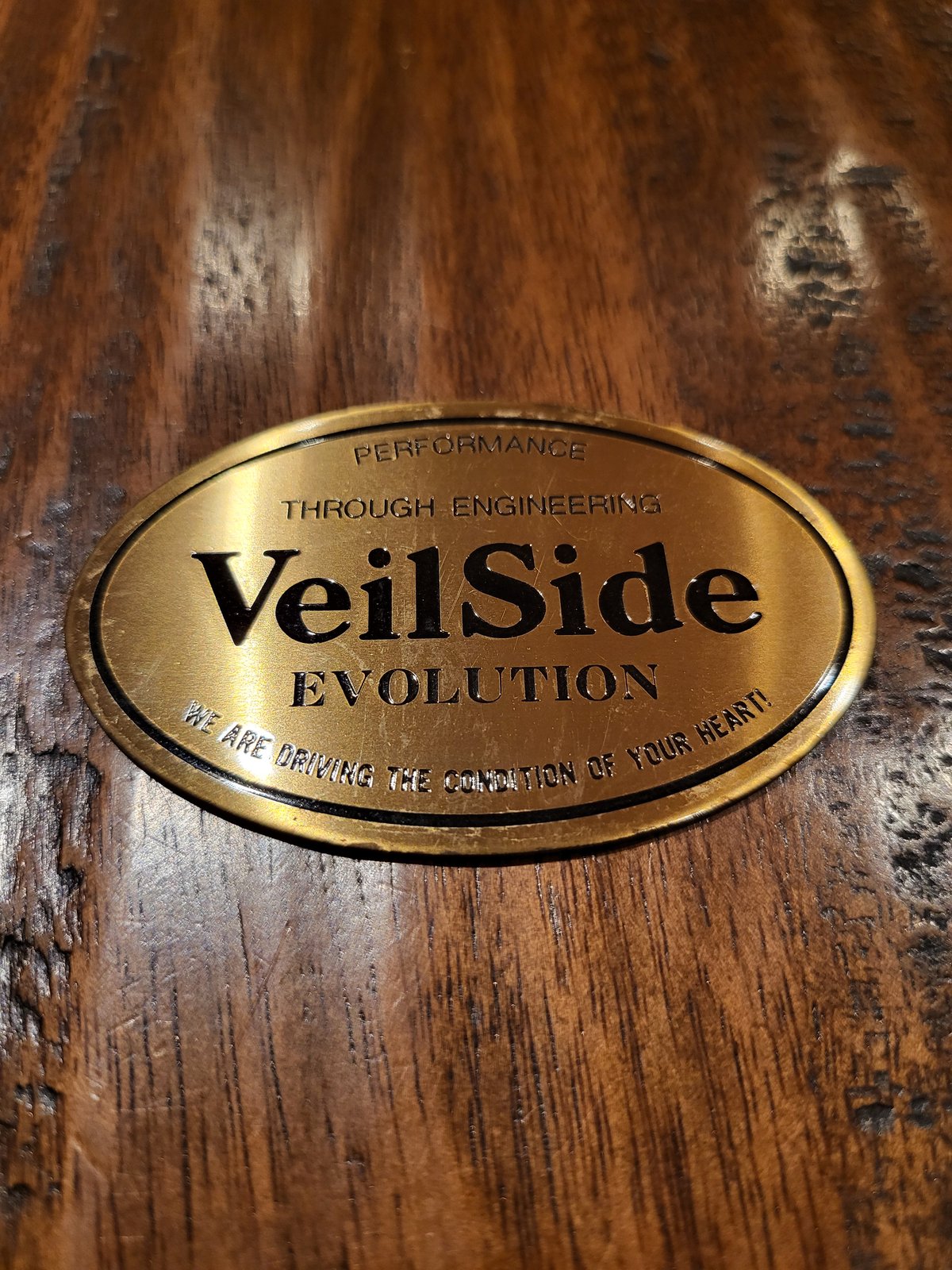 Veilside Metal Token Emblem