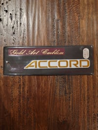 Image 1 of Honda Accord Emblem by Galt