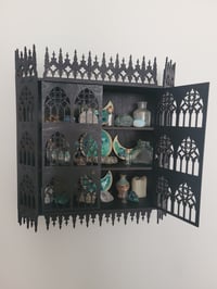 Image 1 of Gothic Apothecary, 15" wall secretary,