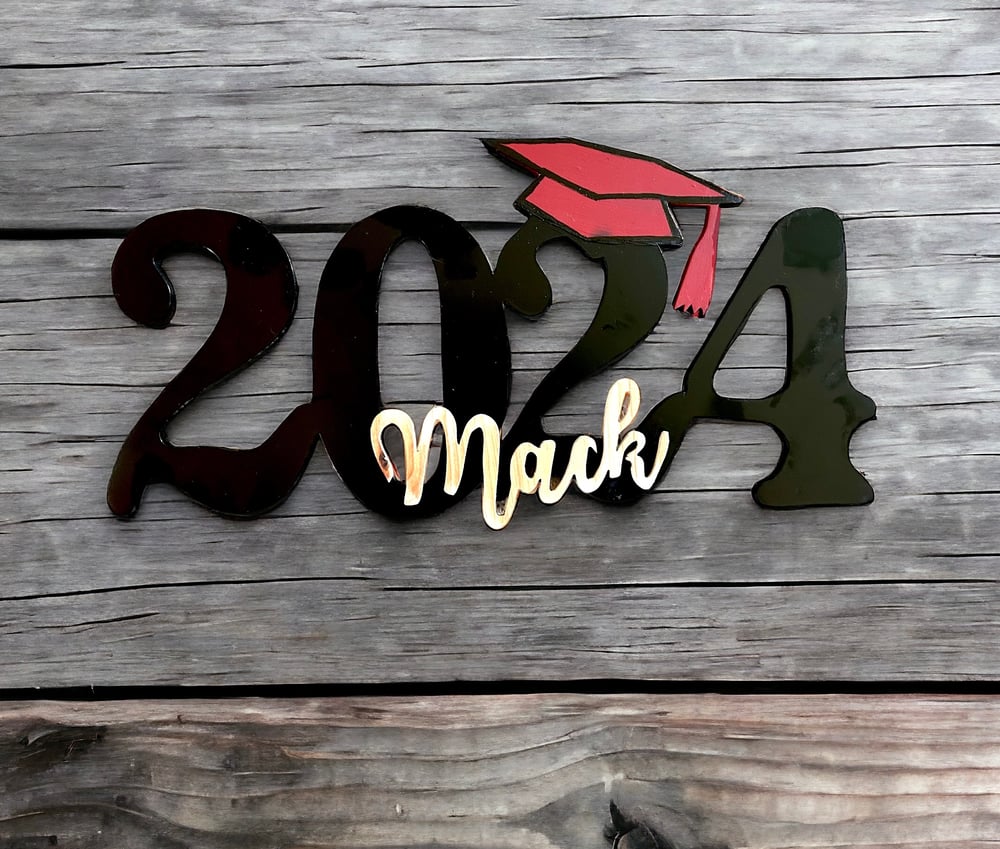 Image of 2024 Personalized Graduation Sign 