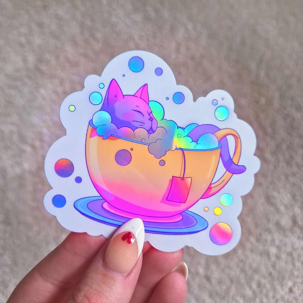 Image of Bubble Bath Sticker