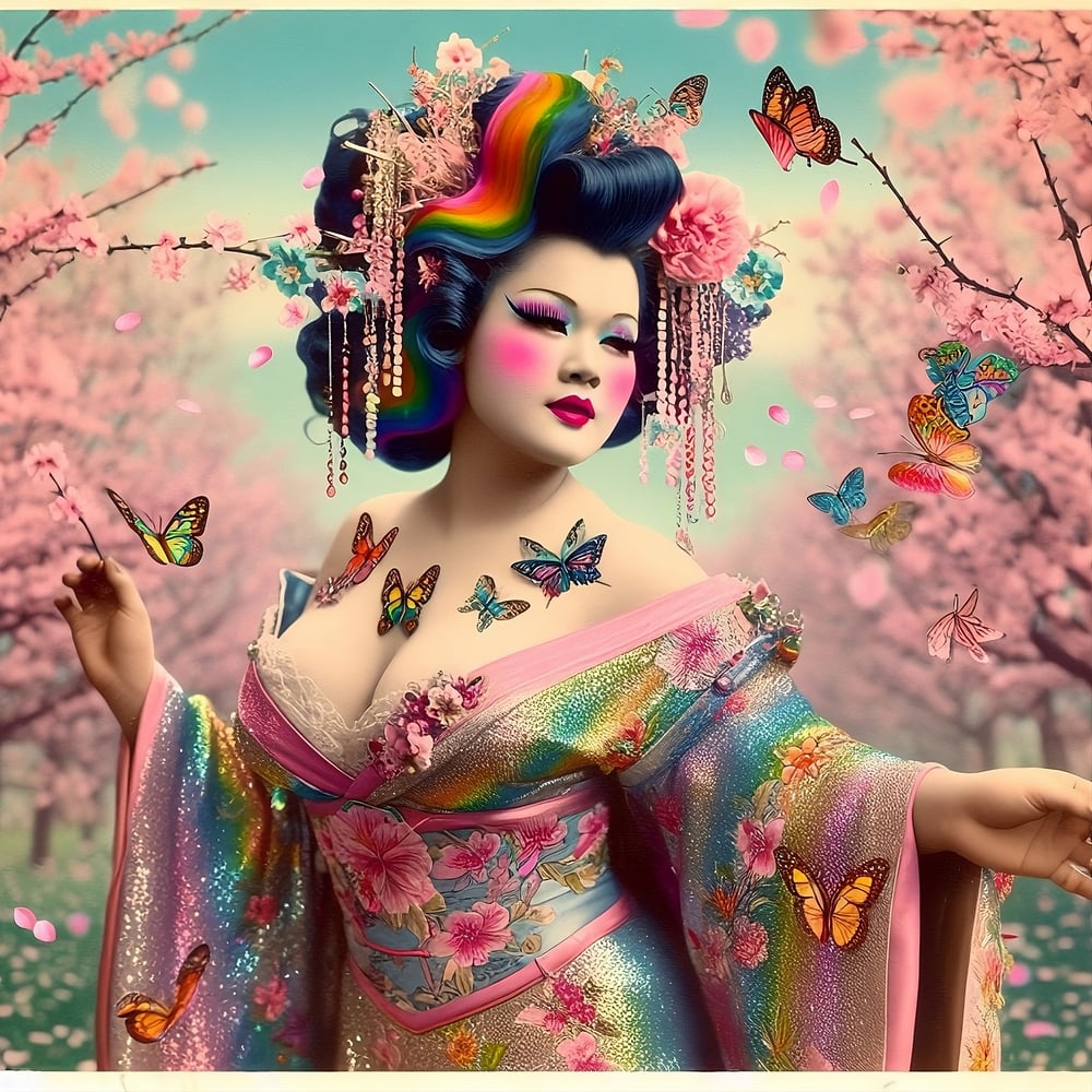 Image of Rainbow Geisha 1