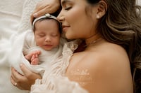 Image 1 of Minimalistic  Natural light Newborn session 