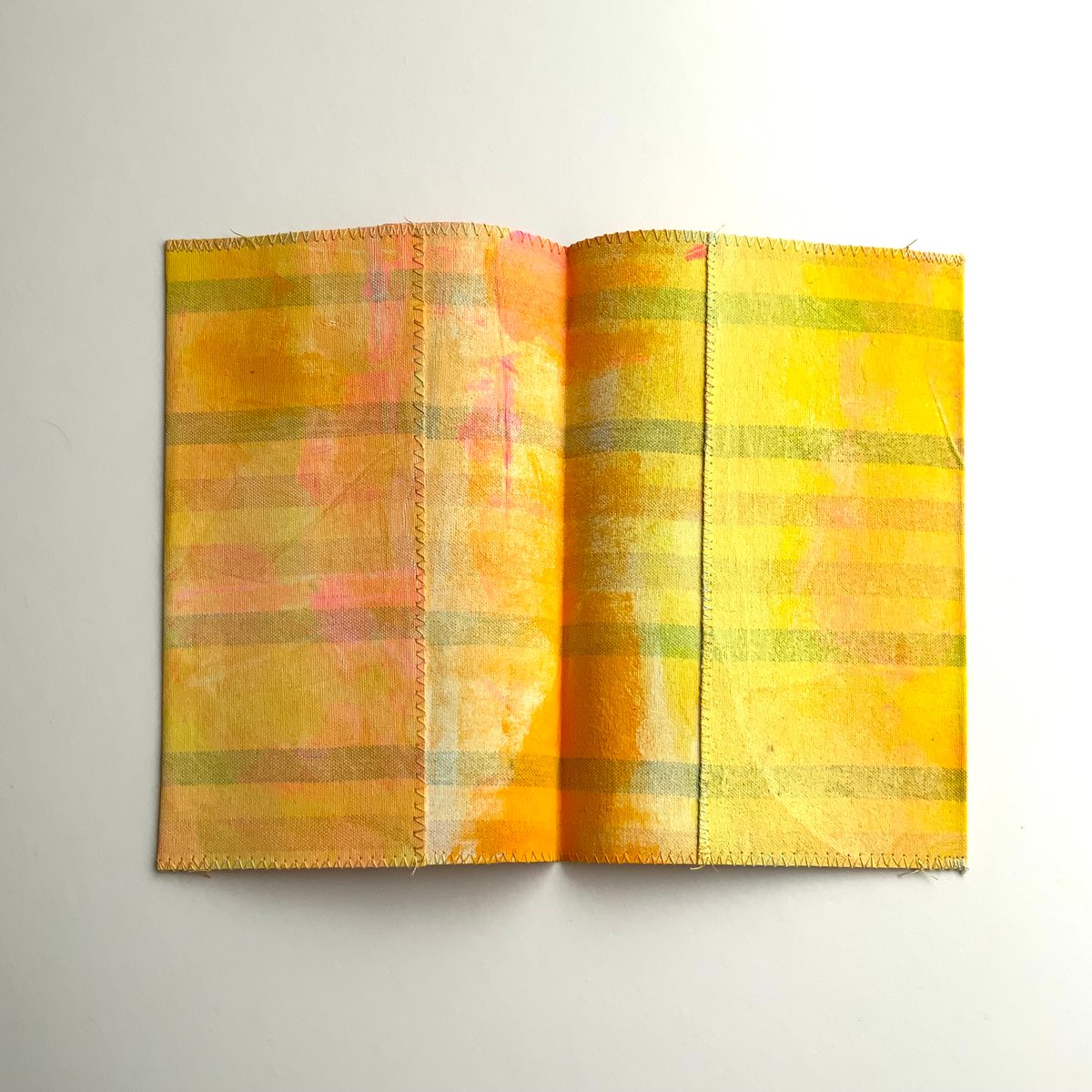 Painted Textile Book Cover | Tansy Hargan