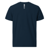Monte Bianco PULSE T-shirt in Cotone Organico Unisex Blu Navy / white