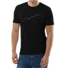 Monte Bianco PULSE T-shirt in Cotone Organico Unisex Nero
