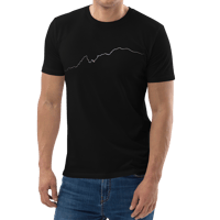 Image 3 of Monte Bianco PULSE T-shirt in Cotone Organico Unisex Nero