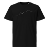 Monte Bianco PULSE T-shirt in Cotone Organico Unisex Nero