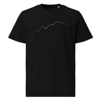 Image 1 of Monte Bianco PULSE T-shirt in Cotone Organico Unisex Nero