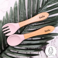 Image 1 of WEANING: Fork & Spoon