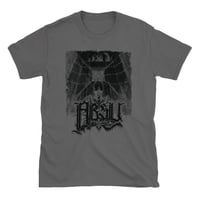 Image 1 of ABSU - NARTHEX TO ABZU I - DESCENSION LOGO (CHARCOAL, RED, MILITARY GREEN)