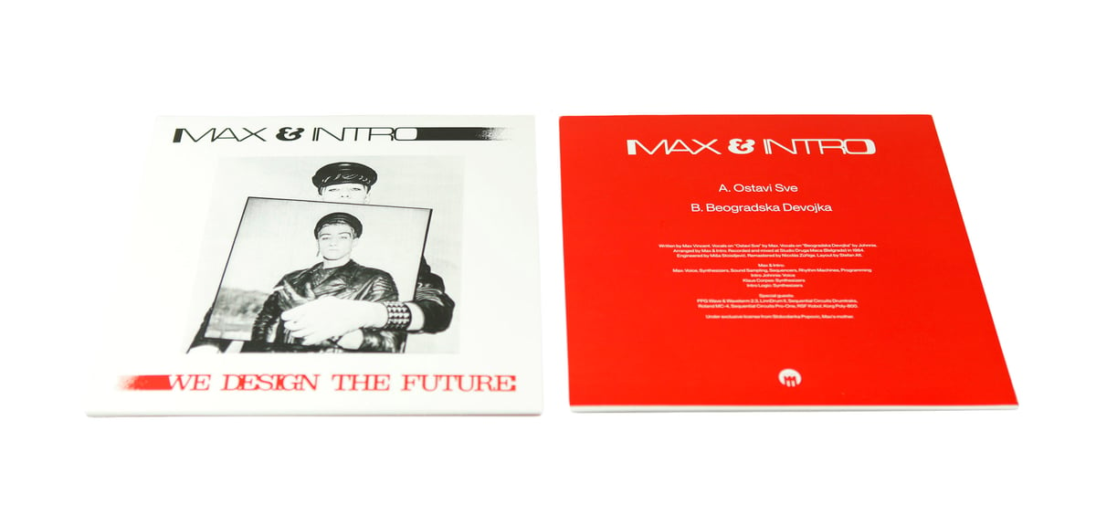Image of Max & Intro - We Design The Future 10"
