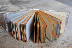 SAMRA — carnet reliure belge — papier artisanal  — couverture en tissu blockprint