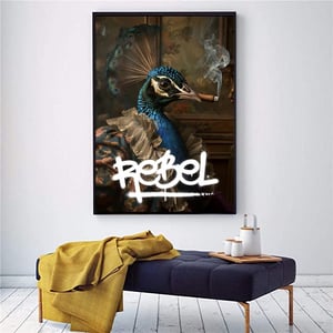 Image of Peacock Rebel Portrait
